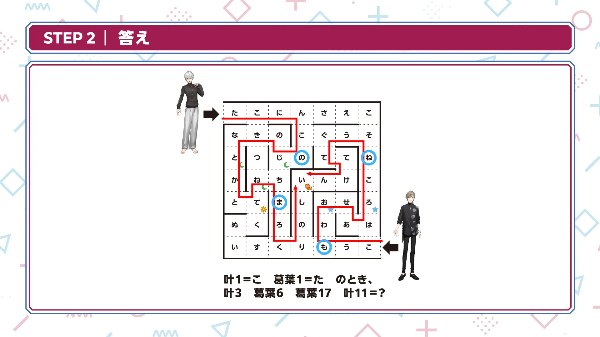 STEP2の答えの画像