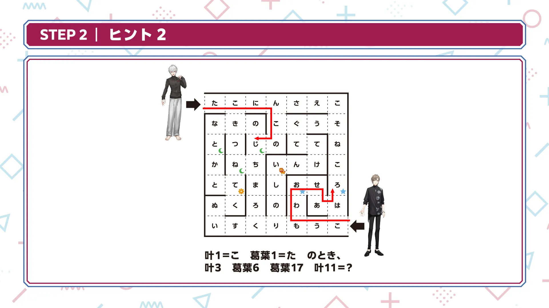 STEP2のヒント2の画像